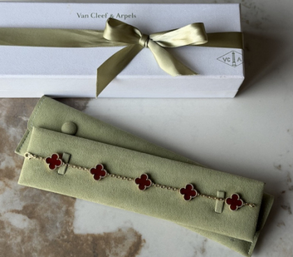 Браслет Van Cleef & Arpels Vintage Alhambra 5 мотивов