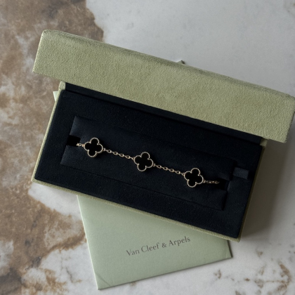 Браслет Van Cleef & Arpels Vintage Alhambra 5 мотивов